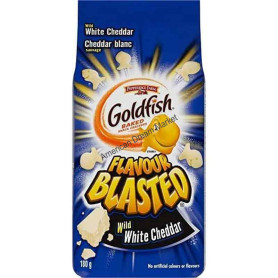 Goldfish flavour blasted wild white cheddar