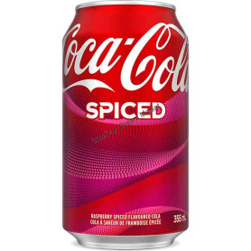 Coca cola raspberry spiced