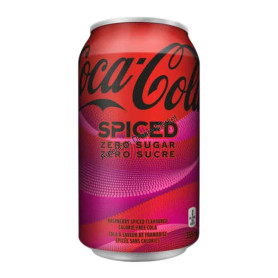 Coca cola raspberry spiced zero