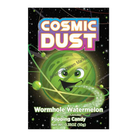 Cosmic dust popping candy wormhole watermelon