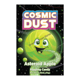 Cosmic dust popping candy asteroider apple