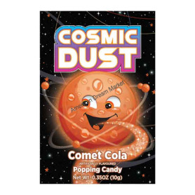 Cosmic dust popping candy comet cola