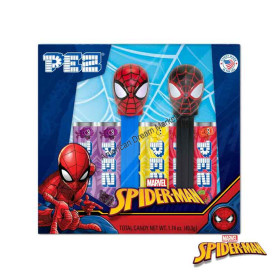 Pez gift set spider man and miles morales