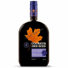 Coureur des bois crème érable et bleuets du quebec