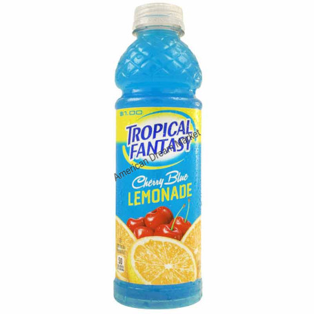 Tropical fantasy cherry blue lemonade