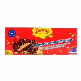 Lenny peanut caramel biscuits