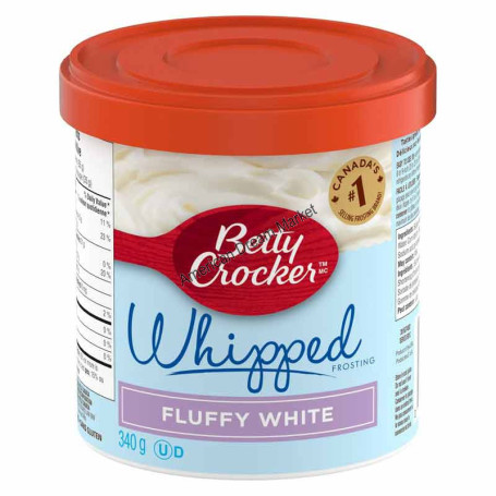 Betty crocker whipped fluffy white frosting