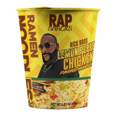 Rap snacks icon ramen noodles lemon pepper chikcen