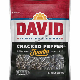 David sunflower seeds cracked pepper