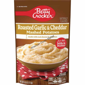 Betty crocker roasted garlic and cheddar mashed potatoes