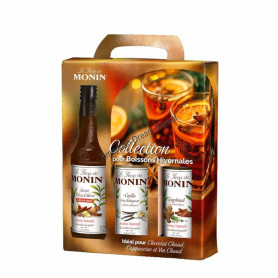 Sirop monin 3X25cl boissons hivernales