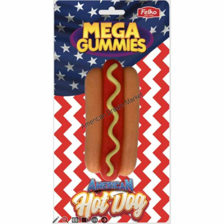 Mega gummies american hot dog