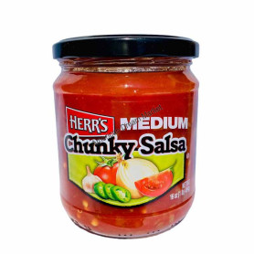 Herr's chunky salsa medium