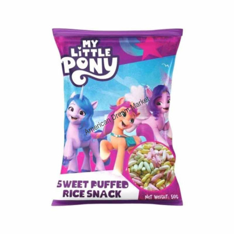 My little pony sweet puffed rice snack