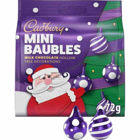 Cadbury mini baubles