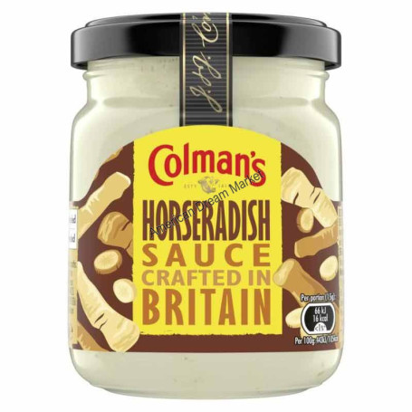 Colman's horseradish sauce