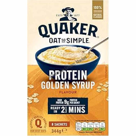 Quaker protein golden syrup