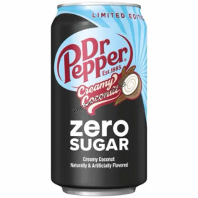 Dr pepper creamy coconut zero sugar