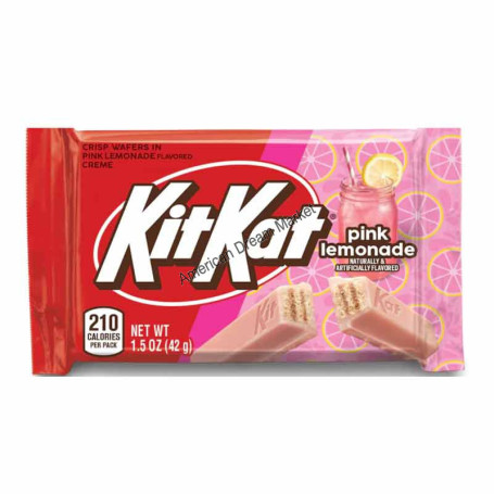 Kitkat pink lemonade