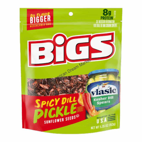 Bigs sunflower seeds spicy dill pickle