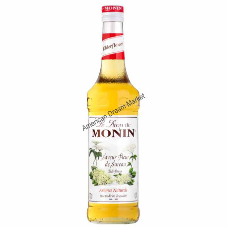 Sirop monin 0.70L saveur fleur de sureau