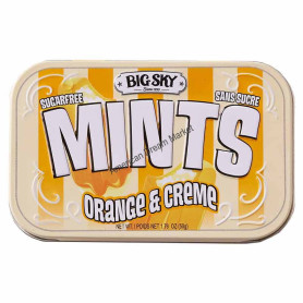 Big sky mints orange and creme