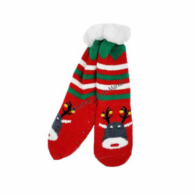 Christmas cozy socks rudolph