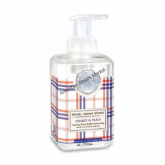 MDW foaming saop paisley and plaid