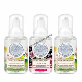 MDW set 3 foaming saop rosemary cedar