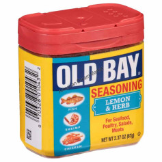 Old bay seasoning lemon and herb