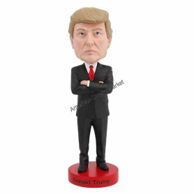 Royal bobbles president donald trump