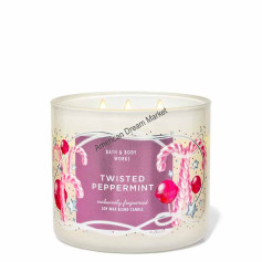 BBW bougie twisted peppermint