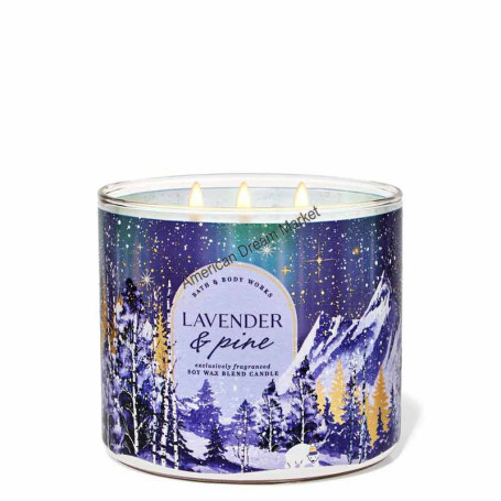 BBW bougie lavender and pine