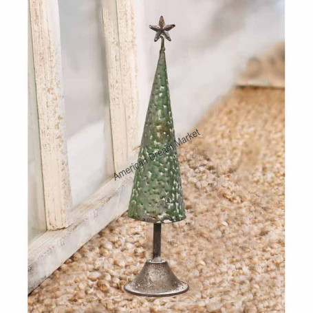 Rustic metal christmas tree