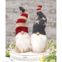 Americana gnome flag knitted hat