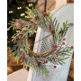 Mountain pine with berries wreath