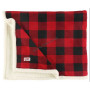 Red plaid blanket