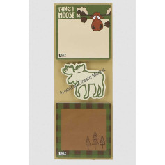 Moose sticky note set