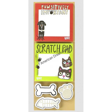 Pet sticky note set