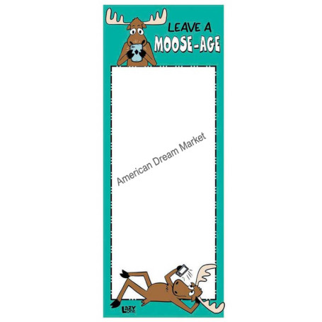 Leave a moose age note pad