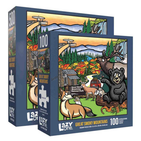 Smoky mountain puzzle 500pcs