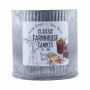 Classic farmhouse candles tin soy candle spiced apple