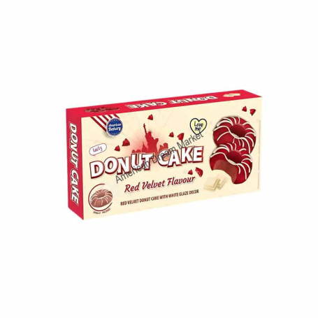 American bakery donut cake red velvet