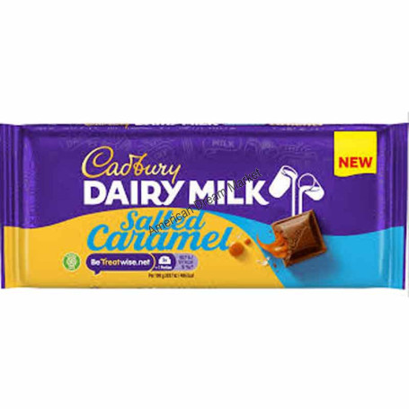 Cadbury salted caramel bar 120g