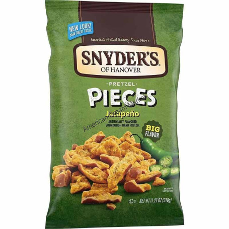 Snyder's of hanover pretzel pieces jalapeno 318G