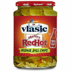 Vlasic red hot kosher dill chips