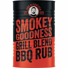Smokey goodness grill blend BBQ rub pot