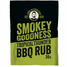 Smokey goodness tropical thunder BBQ rub