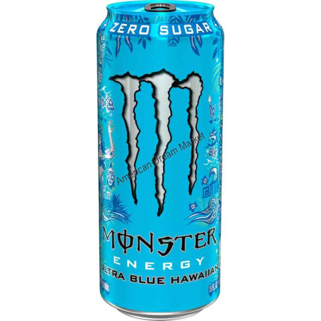 Monster ultra blue hawaiian