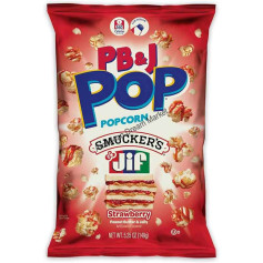 Candy pop corn smucker jif strawberry